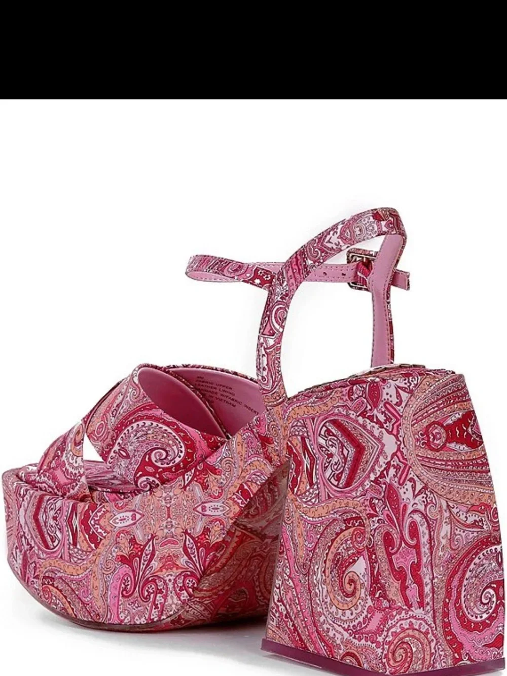 Antonio Melania x Amanda Jones Vaughan Cece Paisley Print Platform